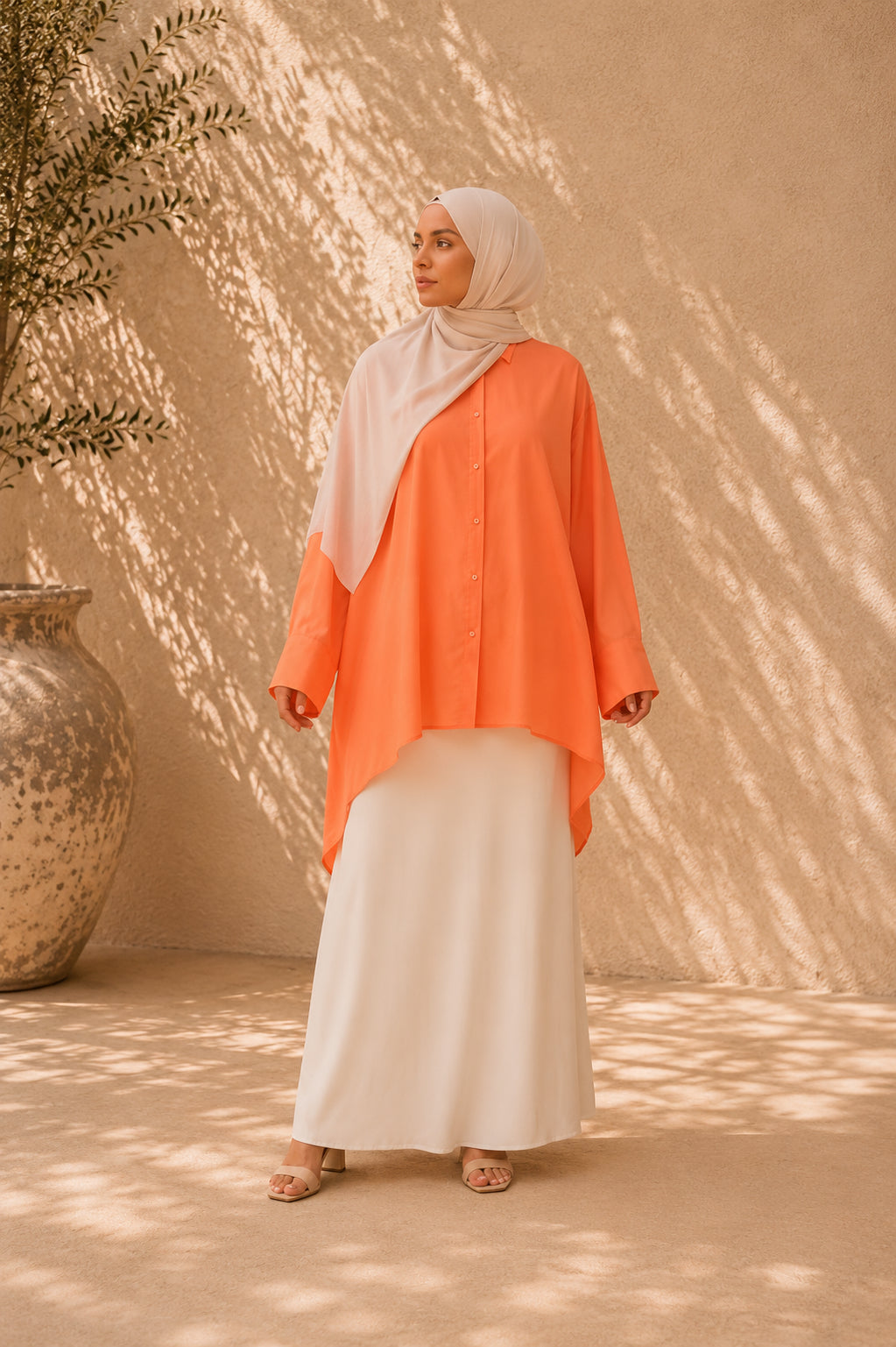 Oversized Blouse | Oranje