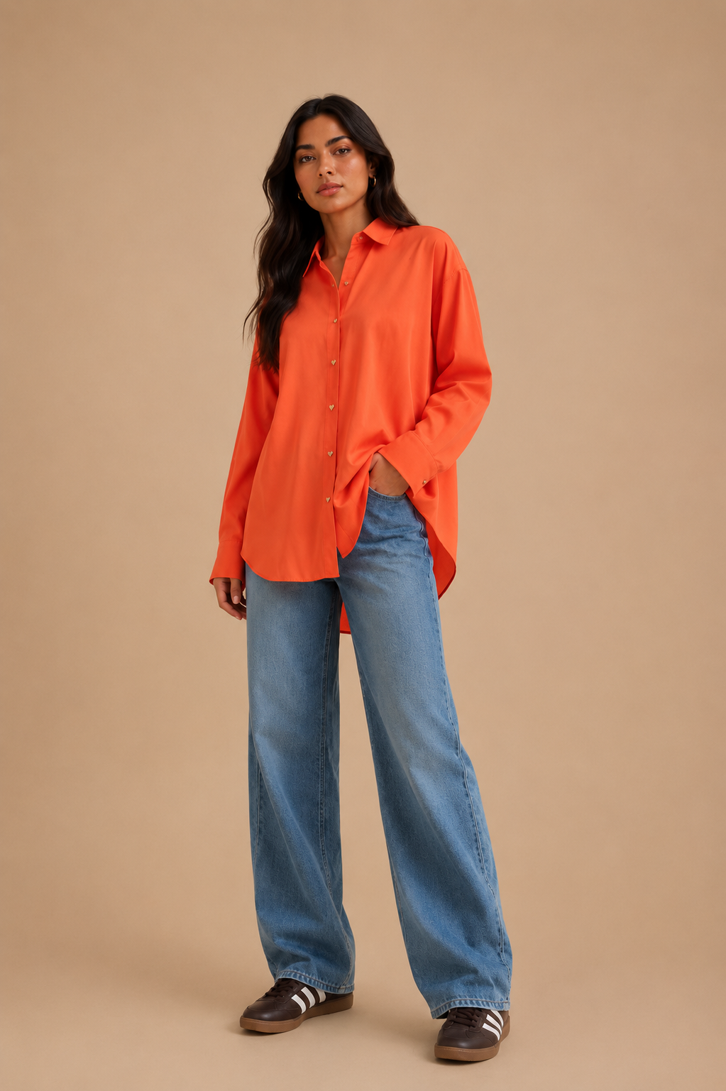 Oversized Blouse | Oranje