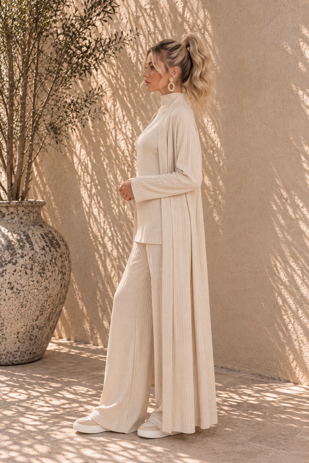 3 Delig set | Beige